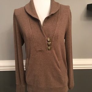 Banana Republic brown sweatshirt